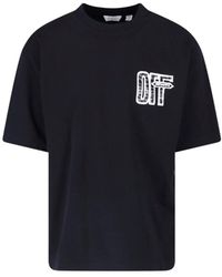 Off-White c/o Virgil Abloh - T-Shirt Logo "Motion Arrow Skate" - Lyst