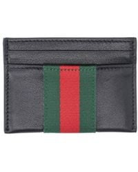 Gucci - Card Holder "Web Trademark" - Lyst