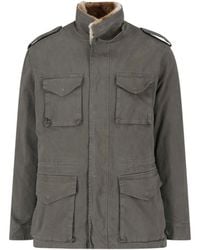 Drumohr - Cotton Jacket - Lyst