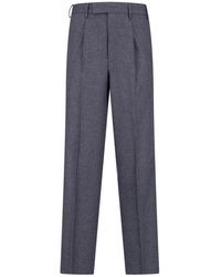 PT Torino - Virgin Wool And Cashmere Trousers - Lyst