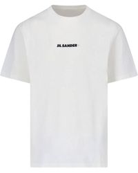 Jil Sander - Logo T-Shirt - Lyst