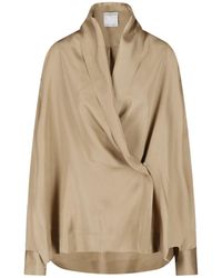 Calvin Klein - Silk Shirt - Lyst