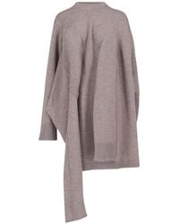 Niccolò Pasqualetti - Asymmetrical Deconstructed Sweater - Lyst