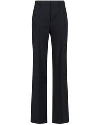 Sportmax - Virgin Wool Trousers - Lyst