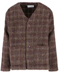 Our Legacy - Cardigan A Quadri - Lyst
