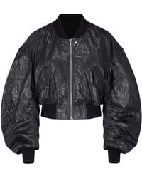Rick Owens - Lambskin Bomber Jacket - Lyst
