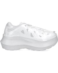 Comme des Garçons - Futuristic Sculpted Sole Mesh Sneakers - Lyst