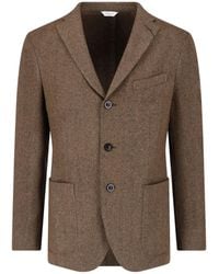 Boglioli - Herringbone Wool Blazer - Lyst