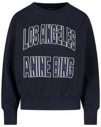 Anine Bing - Harry Logo Sweatshirt - Lyst