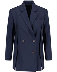 Eudon Choi - Double-breasted Structured Blazer - Lyst