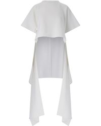 Alaïa - Asymmetrical T-Shirt - Lyst