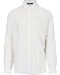 Gucci - Silk Crêpe De Chine Shirt - Lyst