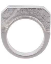 Rick Owens - Ring "Double Crystal Hollywood" - Lyst