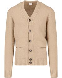 Aspesi - Button-Front V-Neck Cardigan Sweater - Lyst