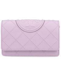 Tory Burch - Fleming Chain Wallet - Lyst