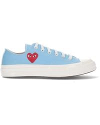 COMME DES GARÇONS PLAY - "Converse Chuck 70" Low Top Sneakers - Lyst