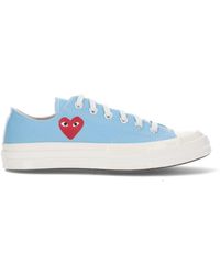 COMME DES GARÇONS PLAY - "Converse Chuck 70" Low Top Sneakers - Lyst