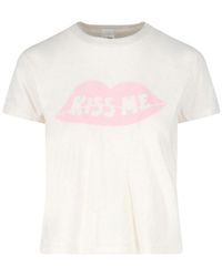 RE/DONE - Re-Done T-Shirts And Polos Cotton - Lyst
