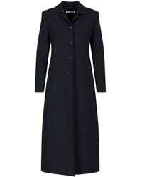 Jil Sander - Long Tailored Single-Breasted Coat - Lyst