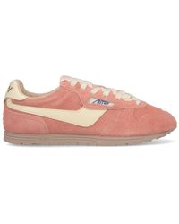 Autry - Suede Leather Lifestyle Sneakers - Lyst
