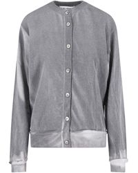 Our Legacy - Plush Button-Up Ribbed Sweater - Lyst