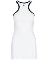 Courreges - Racerback Mini Dress - Lyst