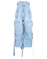 The Attico - Cargo Pants Cut Out - Lyst
