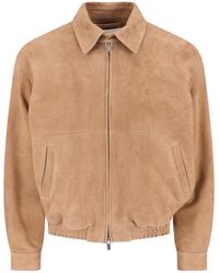 Tonywack - Suede Bomber Jacket - Lyst