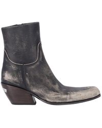 Balenciaga - 100% Bull Leather Boots - Lyst