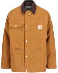 Carhartt - Giacca Zip "Clapton" - Lyst
