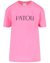 Patou - T-Shirt Logo - Lyst