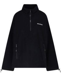 Miu Miu - Fleece Logo Sweatshirt - Lyst