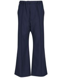 Marni - Wool Bootcut Pants - Lyst