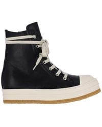 Rick Owens - Sneakers High-Top Con Zip - Lyst