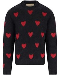 Valentino - Wool And Mohair Blend Sweater - Lyst