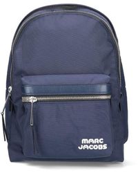 Marc Jacobs Logo Backpack - Blue