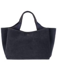 Tod's - Borsa A Mano Mini In Suede - Lyst