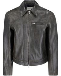 Tonywack - Calf Leather Jacket - Lyst