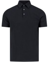 Zanone - Cotton Polo Shirt - Lyst