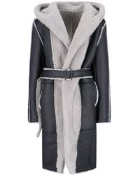 Rick Owens - Porterville Hooded Coat - Lyst