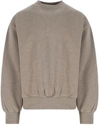 Fear Of God - Felpa Girocollo Logo - Lyst
