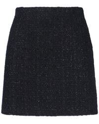 Tagliatore - Classic Tailored Skirt With Subtle Sheen - Lyst