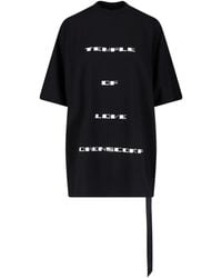 Rick Owens - T-Shirt “Jumbo Ss” - Lyst