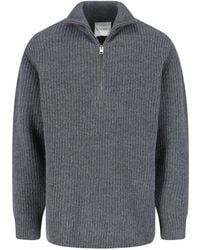 Closed - Classic Sweater With Round Neckline - Lyst