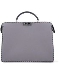 Fendi - Medium Handbag "Peekaboo Iseeu" - Lyst