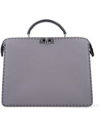 Fendi - Medium Handbag "Peekaboo Iseeu" - Lyst