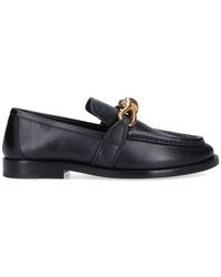 Bottega Veneta - Astaire Leather Loafers - Lyst