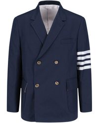 Thom Browne - Double-breasted Blazer - Lyst