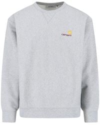 Carhartt - American Script Crew Neck Sweatshirt - Lyst
