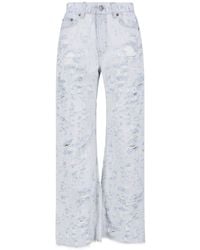Haikure - Wide Destroyed Jeans "Winny" - Lyst
